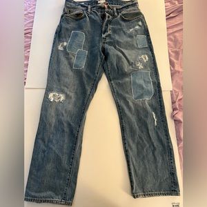 Todd Snyder Selvedge Jeans Size 30x30 Blue Japanese Denim Distressed Light Wash